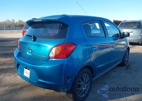 2014 Mitsubishi Mirage Es из США, поврежденный, VIN ML32A4HJ8EH018736